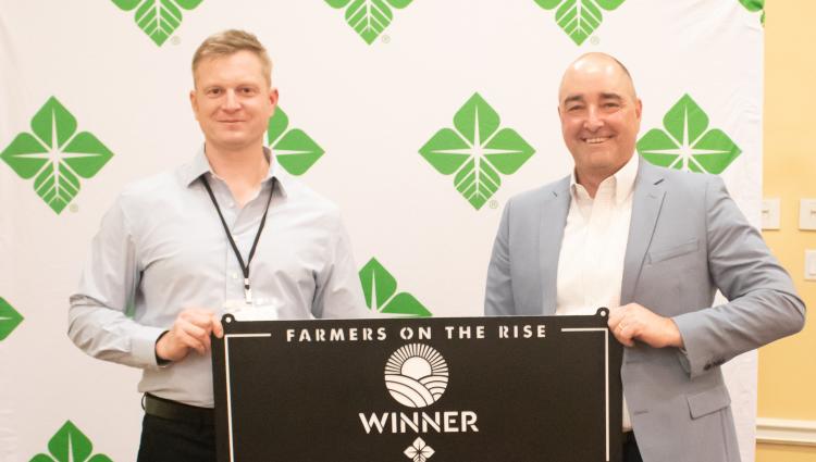 Ian Antons, 2023 Farmers on the Rise Award Recipient