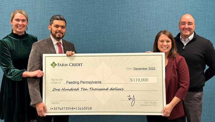 Farm Credit Partners with Feeding Pennsylvania to Fight Hunger During the Holidays