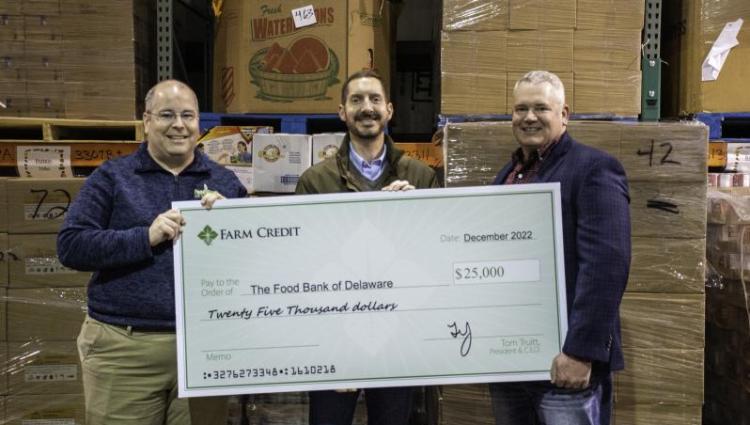 Farm Credit Joins with the Food Bank of Delaware to Fight Hunger During the Holidays