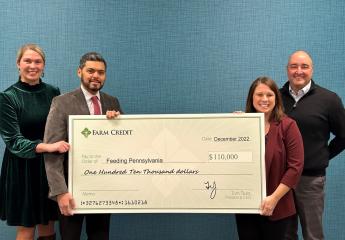 Farm Credit Partners with Feeding Pennsylvania to Fight Hunger During the Holidays 
