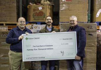 Farm Credit Joins with the Food Bank of Delaware to Fight Hunger During the Holidays