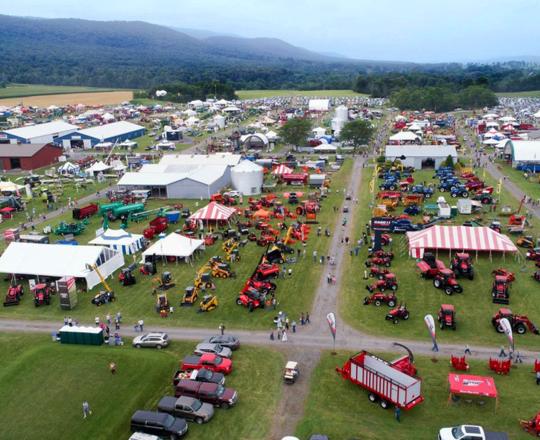 Ag Progress Days Aerial View 