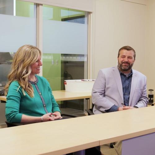 board members at conference table